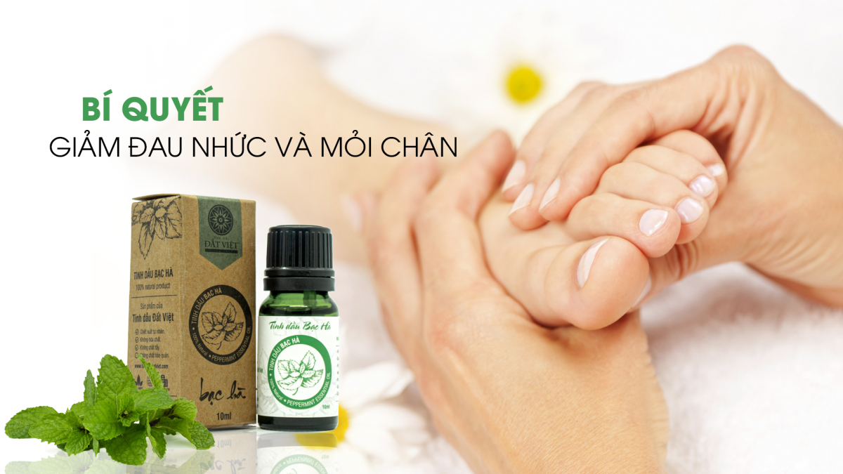 Cách chọn tinh dầu mát-xa chân hiệu quả tại nhà |Tinh Dầu Tự Nhiên