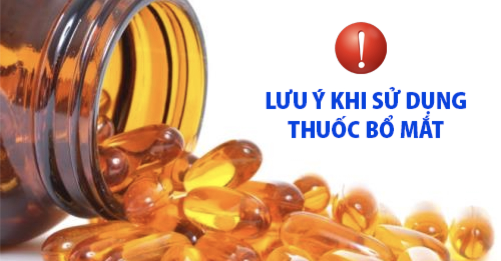 Cách Sử Dụng Thuốc Bổ Mắt Đúng Cách | Đại Hưng Pharma