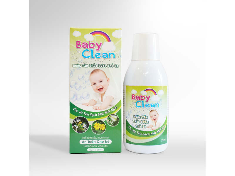 Nước tắm gội thảo dược Baby Clean