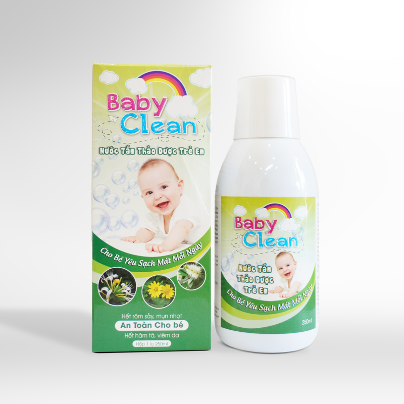 Nước tắm gội thảo dược Baby Clean