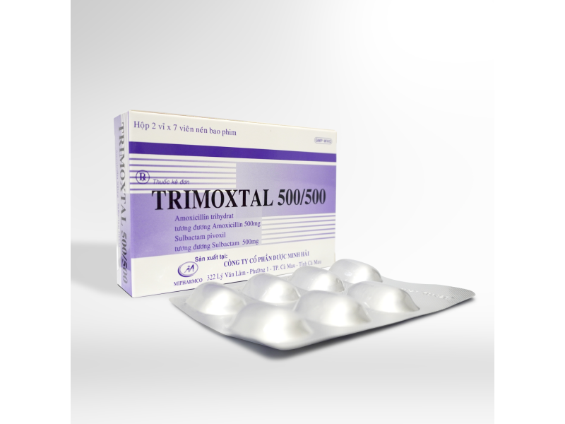 Thuốc Trimoxtal 500/500 điều trị nhiễm trùng