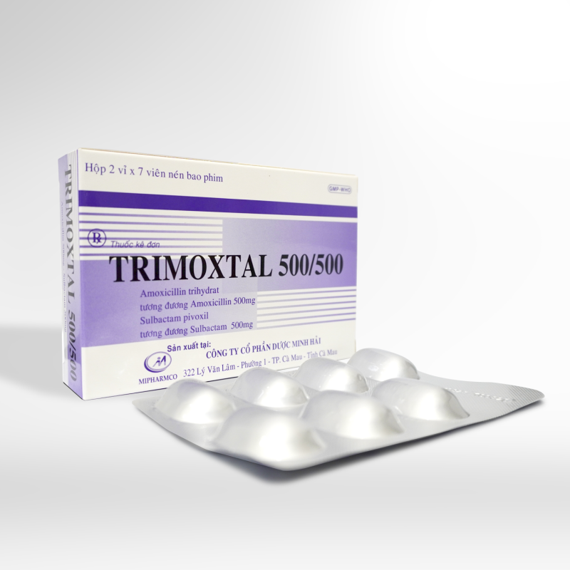 Thuốc Trimoxtal 500/500 điều trị nhiễm trùng