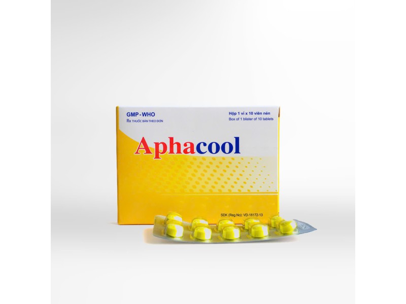 Thuốc Aphacool điều trị cảm cúm